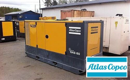 Аренда электростанции Atlas Copco QAS 60
